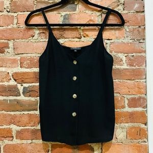 Topshop Black Tank Top